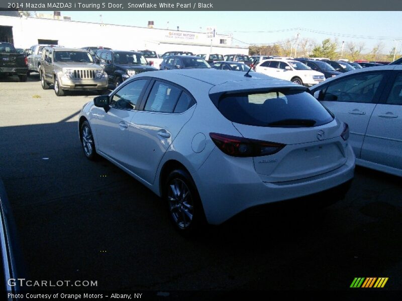 Snowflake White Pearl / Black 2014 Mazda MAZDA3 i Touring 5 Door
