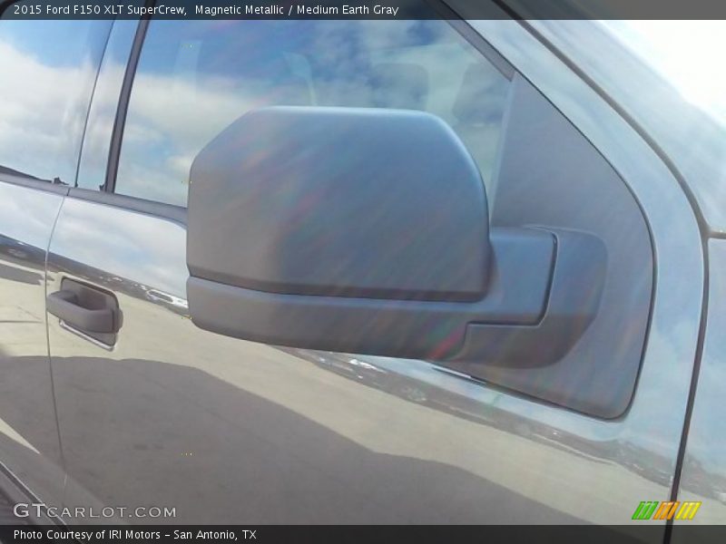 Magnetic Metallic / Medium Earth Gray 2015 Ford F150 XLT SuperCrew