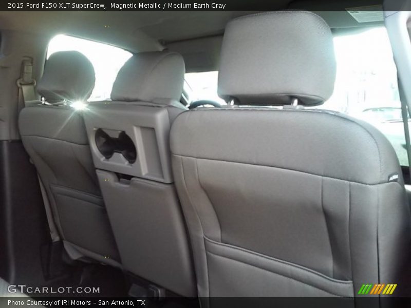 Magnetic Metallic / Medium Earth Gray 2015 Ford F150 XLT SuperCrew