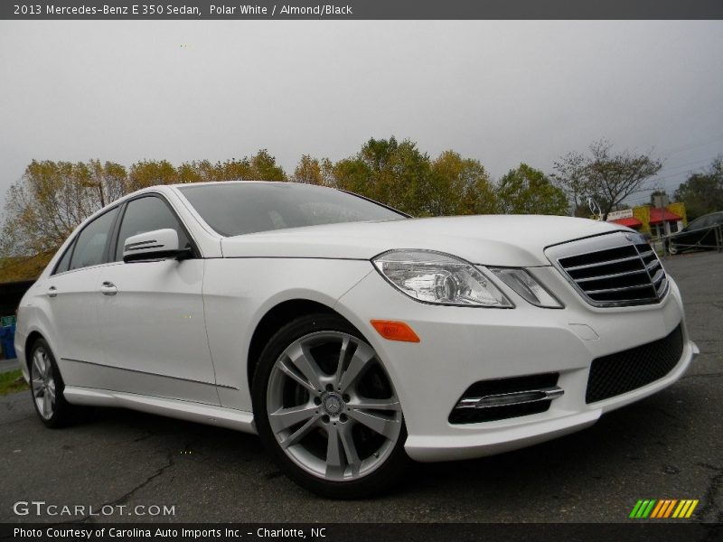 Polar White / Almond/Black 2013 Mercedes-Benz E 350 Sedan