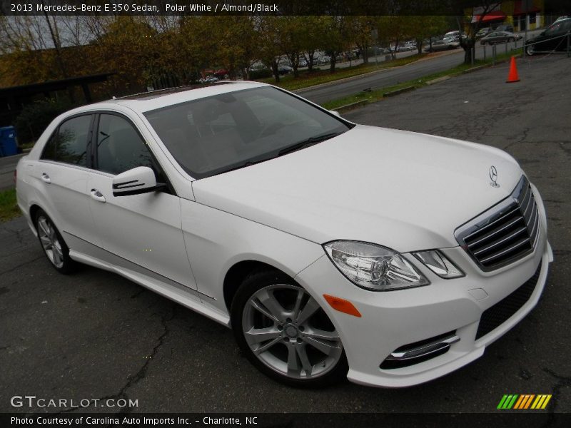 Polar White / Almond/Black 2013 Mercedes-Benz E 350 Sedan