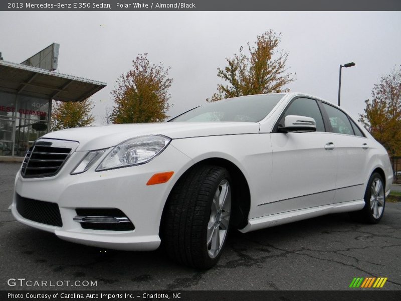 Polar White / Almond/Black 2013 Mercedes-Benz E 350 Sedan