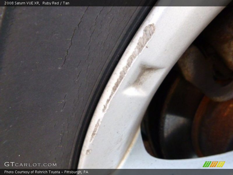 Ruby Red / Tan 2008 Saturn VUE XR