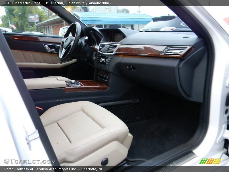 Polar White / Almond/Black 2013 Mercedes-Benz E 350 Sedan