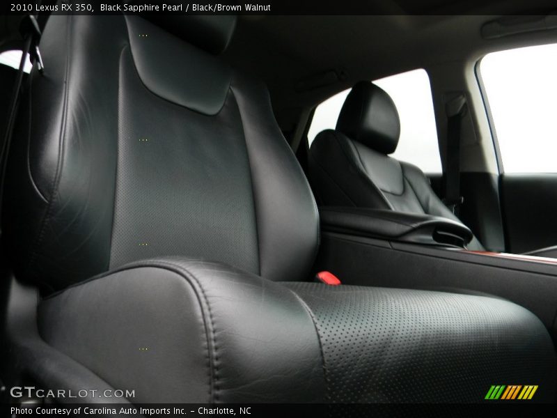 Black Sapphire Pearl / Black/Brown Walnut 2010 Lexus RX 350