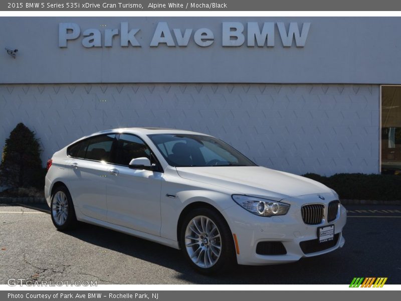 Alpine White / Mocha/Black 2015 BMW 5 Series 535i xDrive Gran Turismo