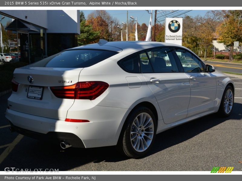 Alpine White / Mocha/Black 2015 BMW 5 Series 535i xDrive Gran Turismo