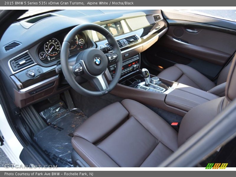 Mocha/Black Interior - 2015 5 Series 535i xDrive Gran Turismo 