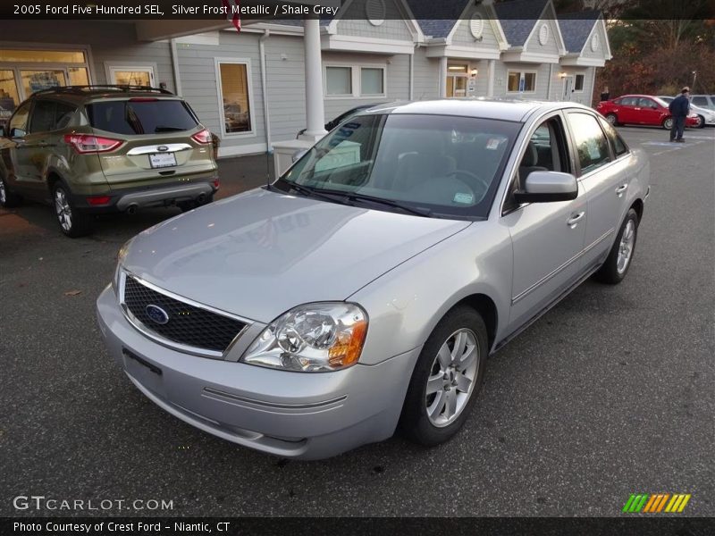 Silver Frost Metallic / Shale Grey 2005 Ford Five Hundred SEL