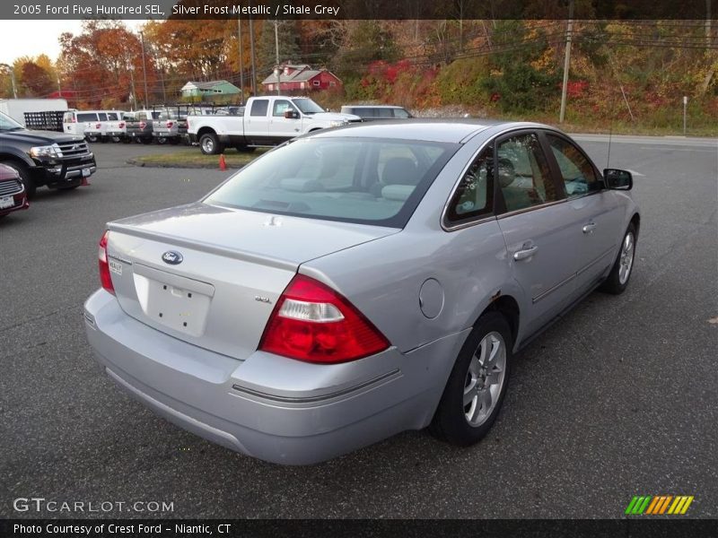 Silver Frost Metallic / Shale Grey 2005 Ford Five Hundred SEL