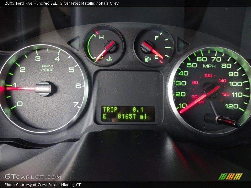 Silver Frost Metallic / Shale Grey 2005 Ford Five Hundred SEL