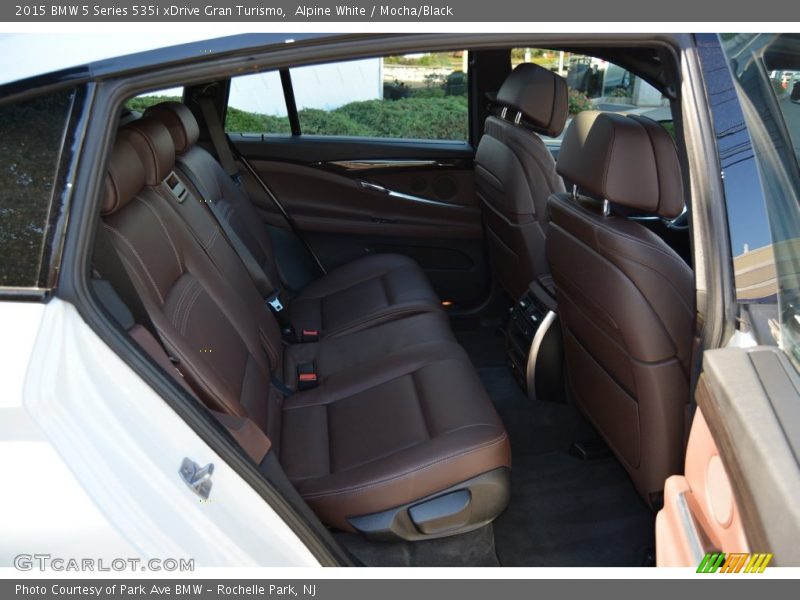 Rear Seat of 2015 5 Series 535i xDrive Gran Turismo