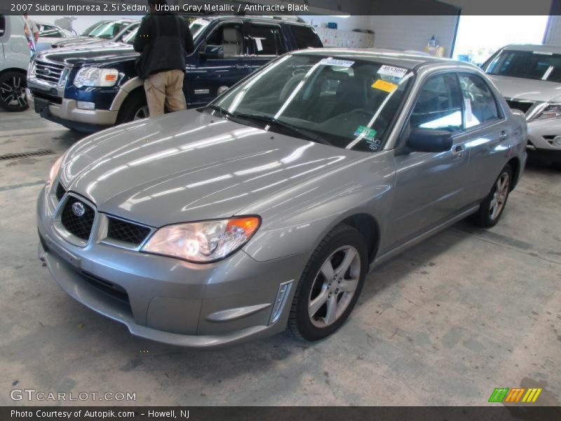 Urban Gray Metallic / Anthracite Black 2007 Subaru Impreza 2.5i Sedan