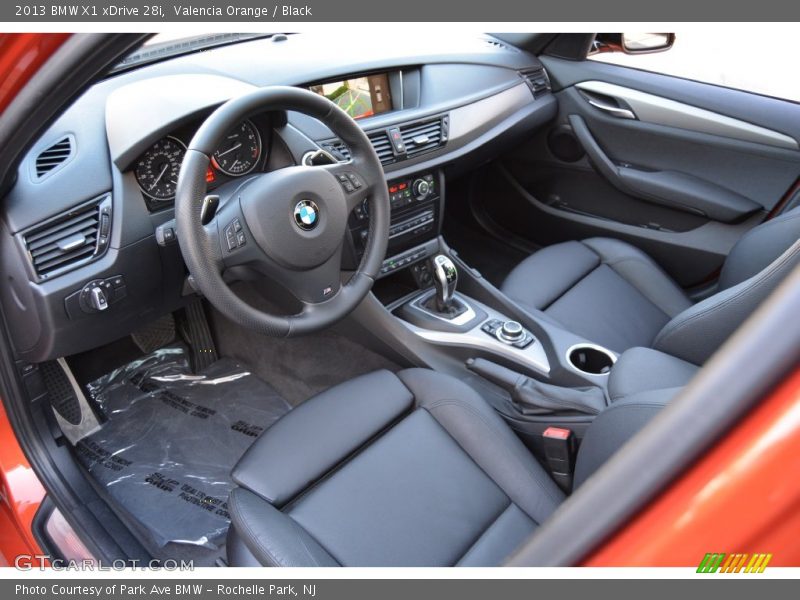 Valencia Orange / Black 2013 BMW X1 xDrive 28i