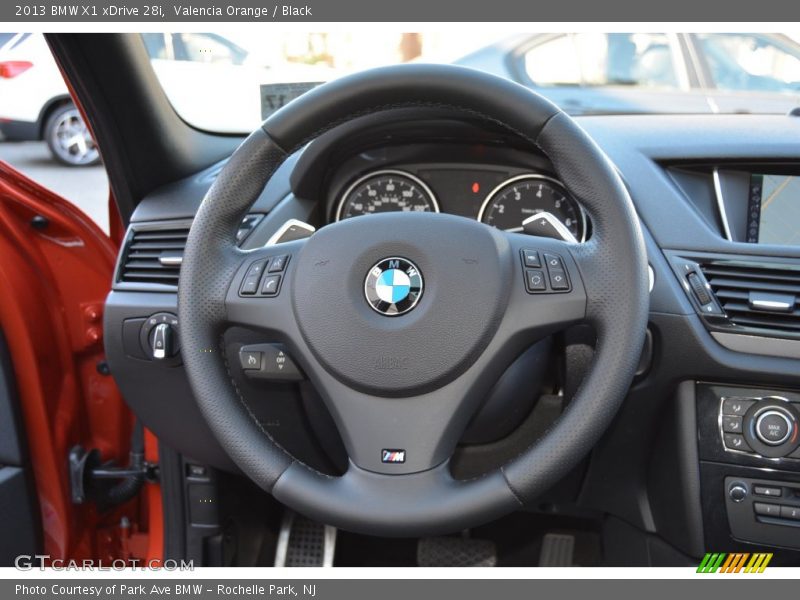 Valencia Orange / Black 2013 BMW X1 xDrive 28i