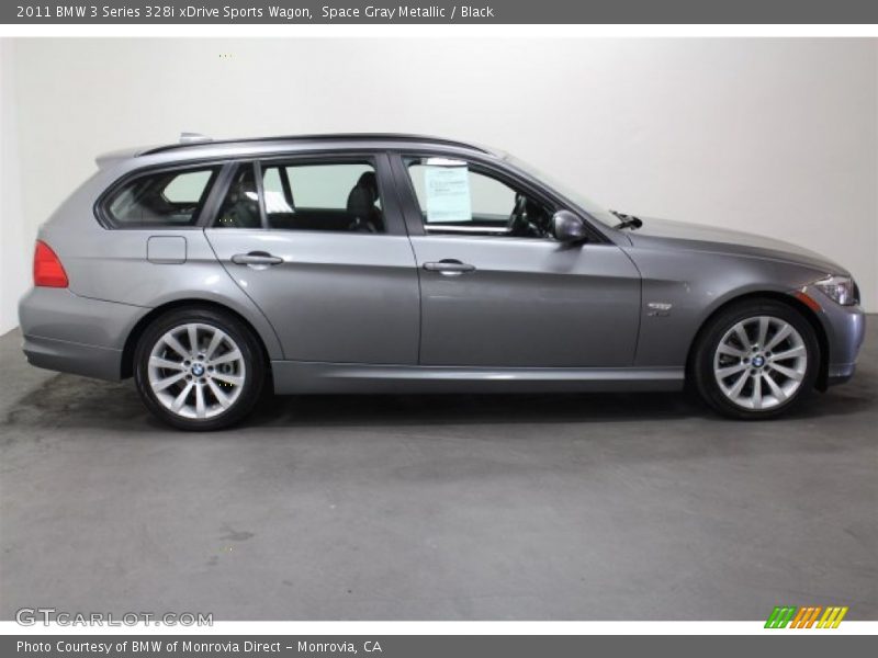 Space Gray Metallic / Black 2011 BMW 3 Series 328i xDrive Sports Wagon