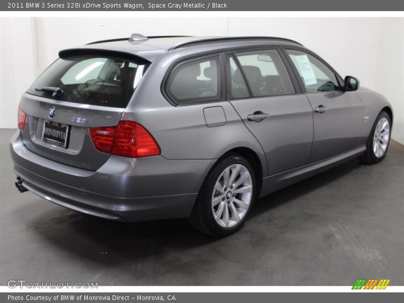 Space Gray Metallic / Black 2011 BMW 3 Series 328i xDrive Sports Wagon