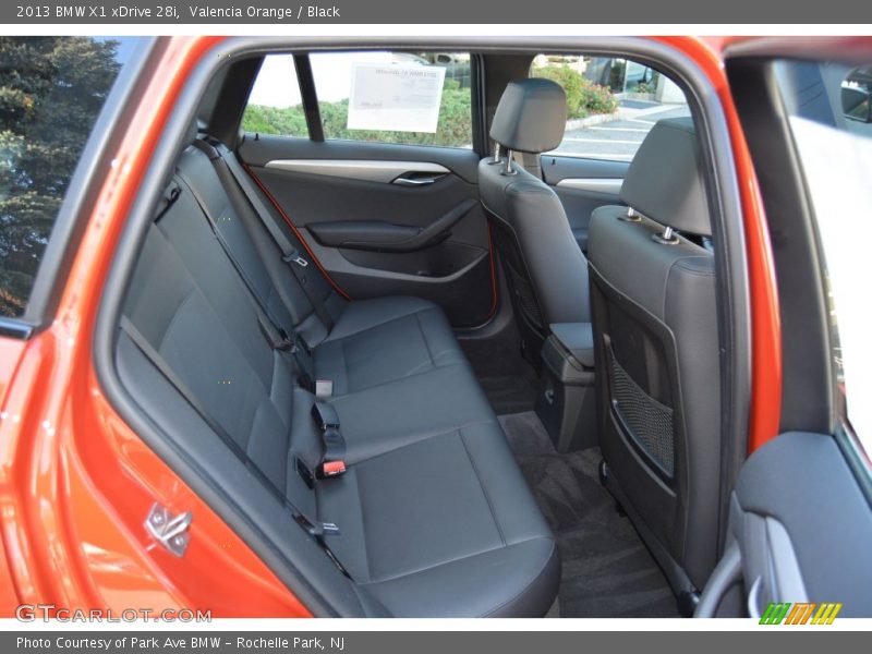 Valencia Orange / Black 2013 BMW X1 xDrive 28i