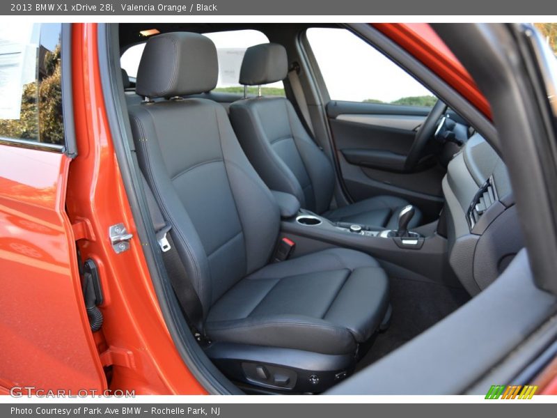 Valencia Orange / Black 2013 BMW X1 xDrive 28i