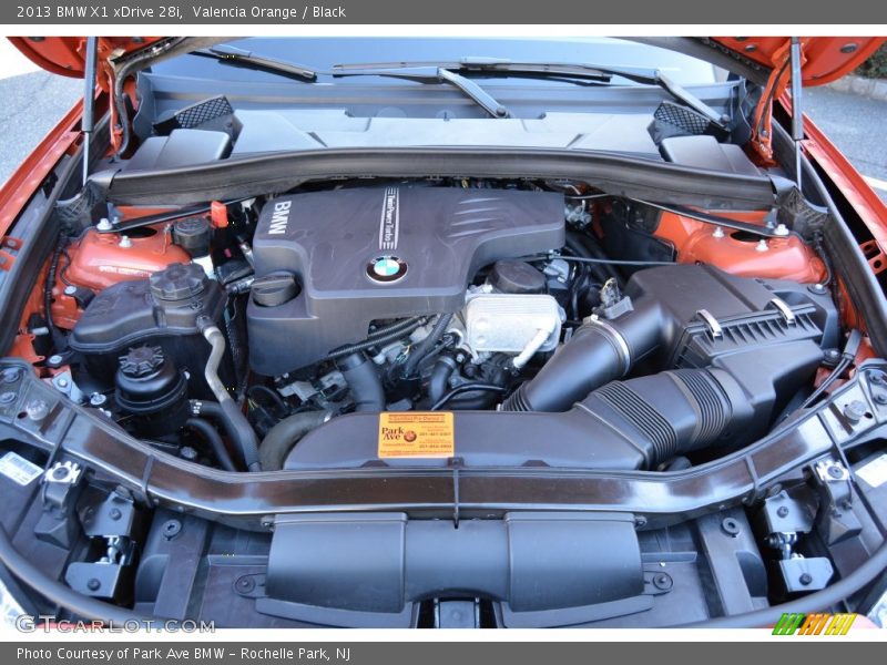 Valencia Orange / Black 2013 BMW X1 xDrive 28i