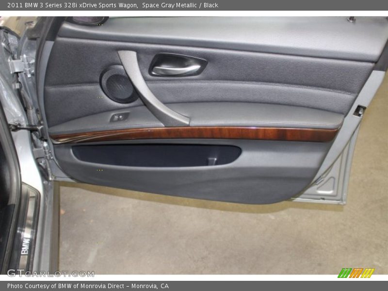 Space Gray Metallic / Black 2011 BMW 3 Series 328i xDrive Sports Wagon