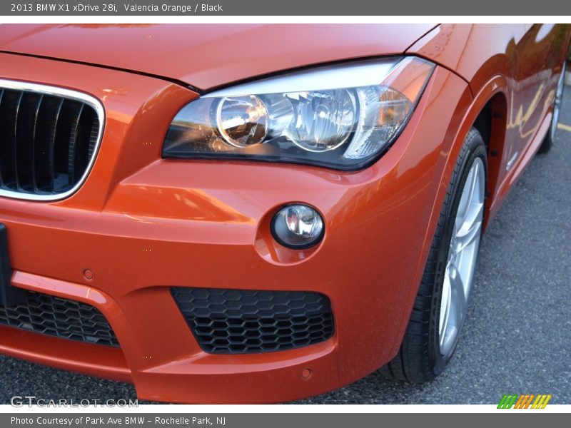 Valencia Orange / Black 2013 BMW X1 xDrive 28i