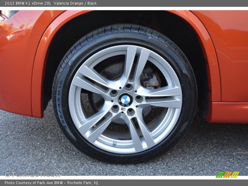 Valencia Orange / Black 2013 BMW X1 xDrive 28i
