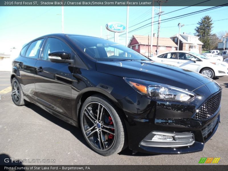 Front 3/4 View of 2016 Focus ST