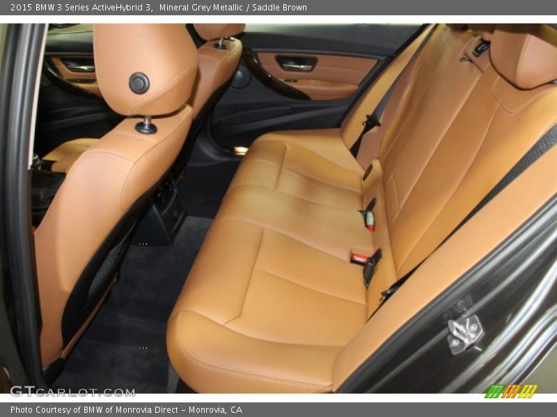 Rear Seat of 2015 3 Series ActiveHybrid 3