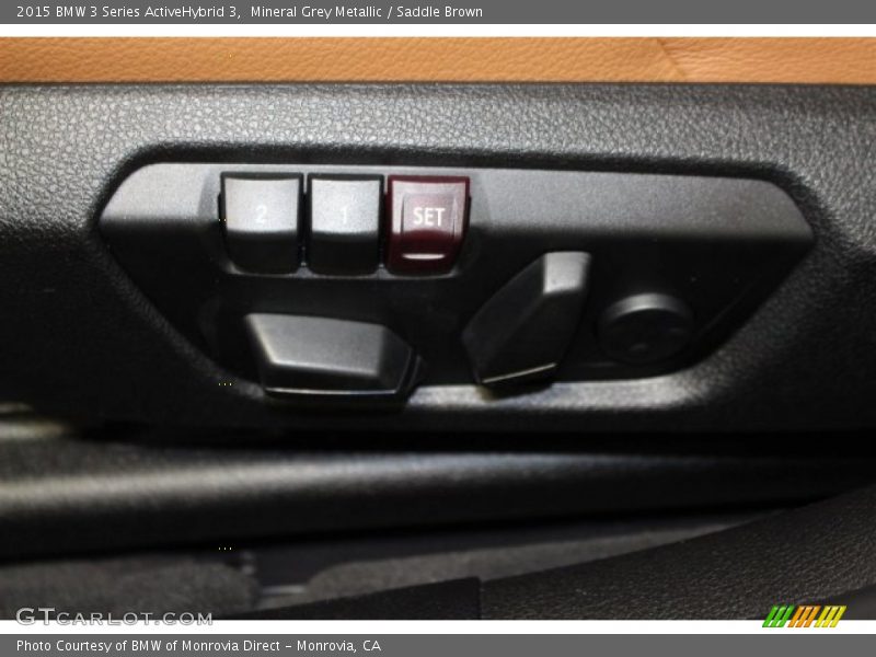Controls of 2015 3 Series ActiveHybrid 3