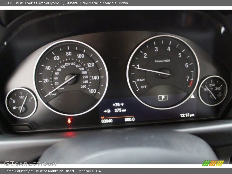  2015 3 Series ActiveHybrid 3 ActiveHybrid 3 Gauges
