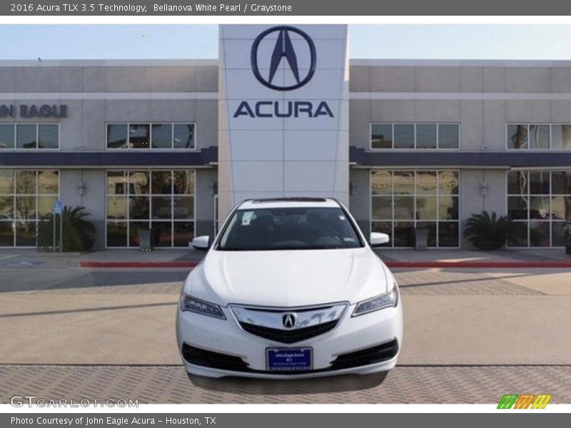 Bellanova White Pearl / Graystone 2016 Acura TLX 3.5 Technology