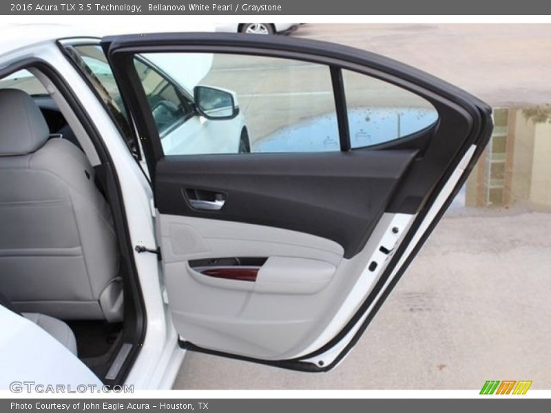 Bellanova White Pearl / Graystone 2016 Acura TLX 3.5 Technology