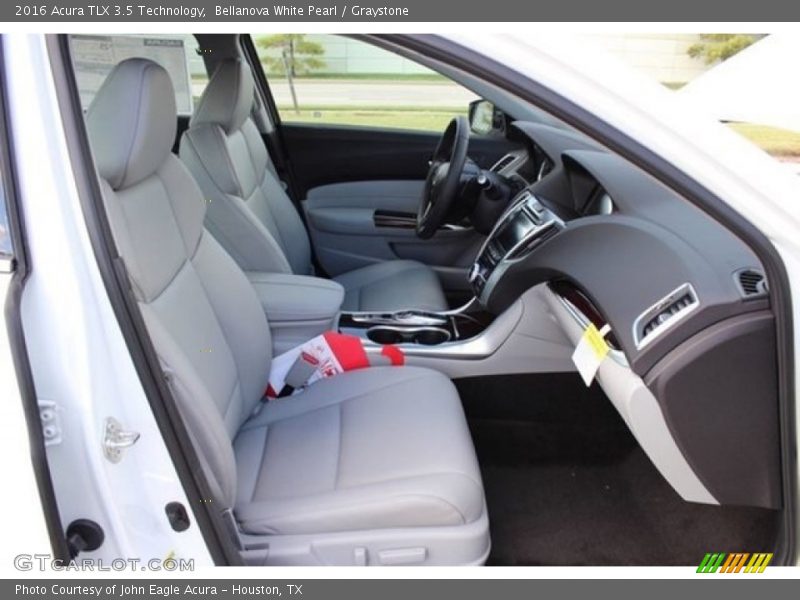 Bellanova White Pearl / Graystone 2016 Acura TLX 3.5 Technology