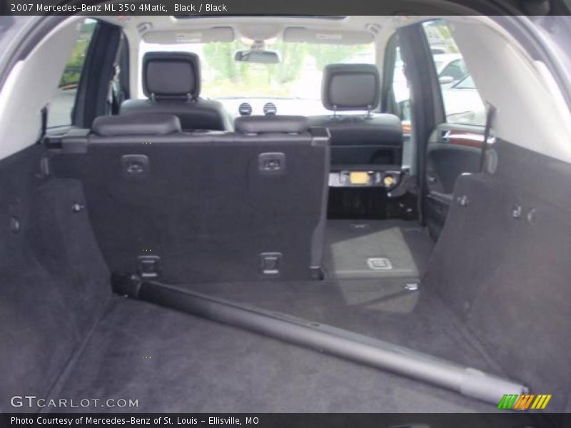 Black / Black 2007 Mercedes-Benz ML 350 4Matic