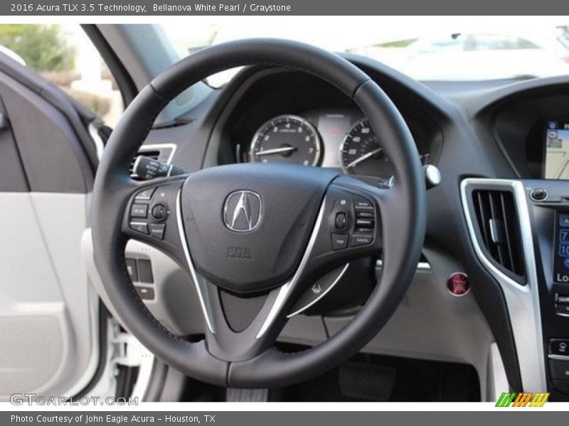 Bellanova White Pearl / Graystone 2016 Acura TLX 3.5 Technology