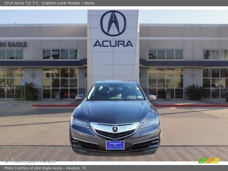 Graphite Luster Metallic / Ebony 2016 Acura TLX 3.5