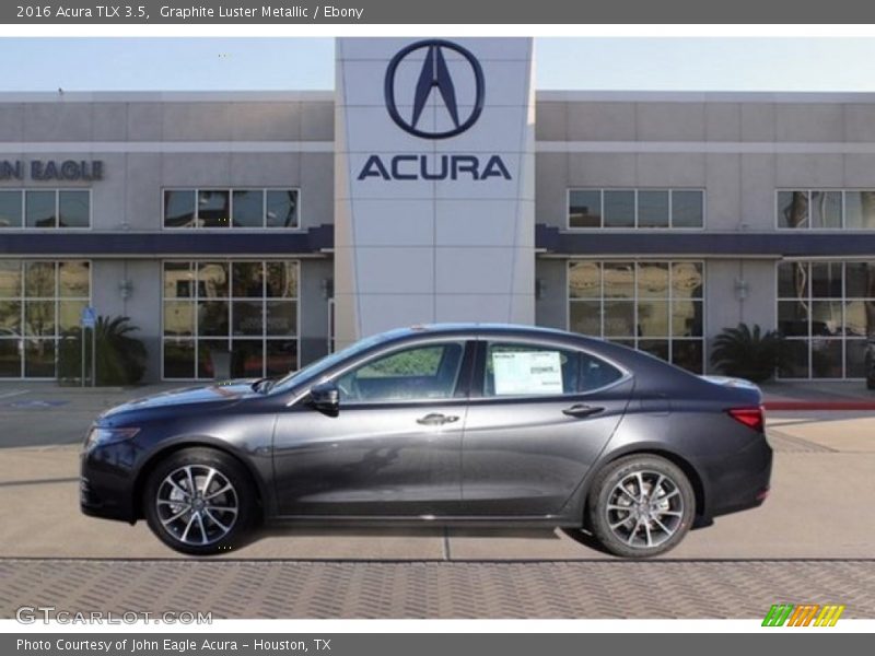 Graphite Luster Metallic / Ebony 2016 Acura TLX 3.5