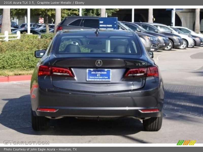 Graphite Luster Metallic / Ebony 2016 Acura TLX 3.5