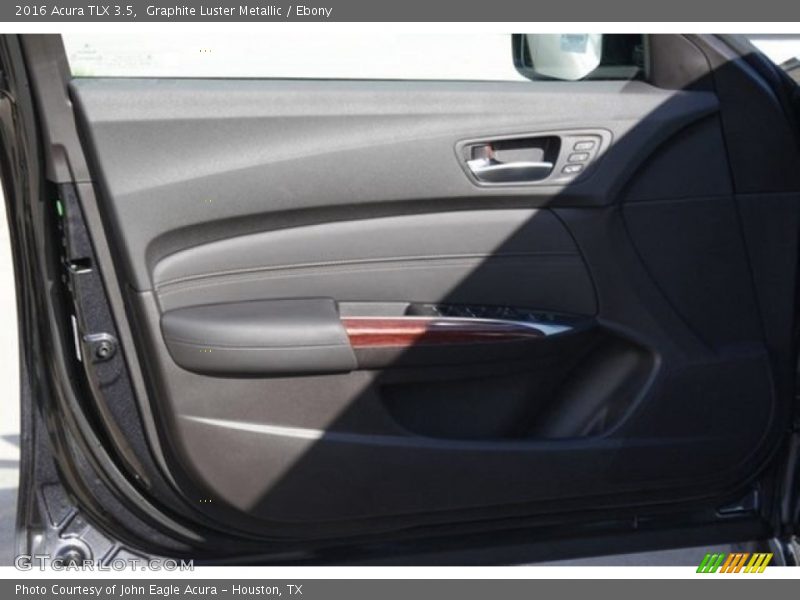 Graphite Luster Metallic / Ebony 2016 Acura TLX 3.5