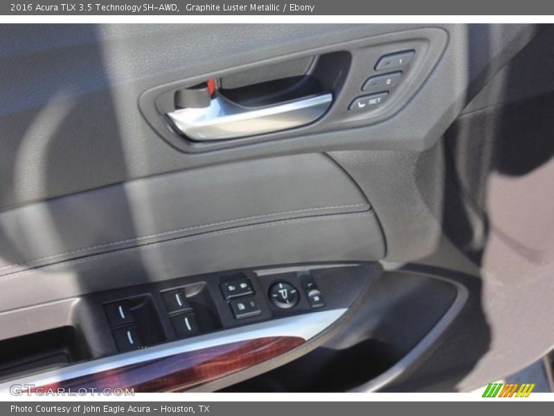 Graphite Luster Metallic / Ebony 2016 Acura TLX 3.5 Technology SH-AWD
