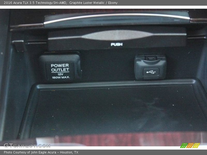 Graphite Luster Metallic / Ebony 2016 Acura TLX 3.5 Technology SH-AWD