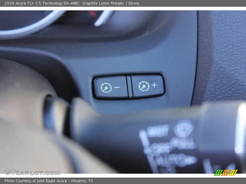 Graphite Luster Metallic / Ebony 2016 Acura TLX 3.5 Technology SH-AWD