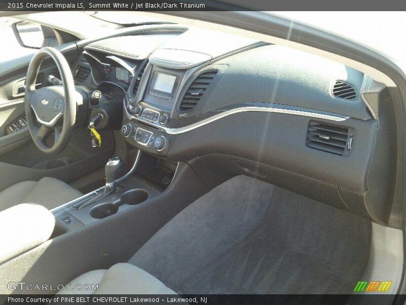 Summit White / Jet Black/Dark Titanium 2015 Chevrolet Impala LS