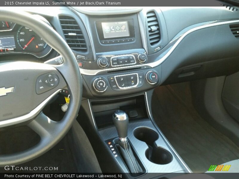 Summit White / Jet Black/Dark Titanium 2015 Chevrolet Impala LS