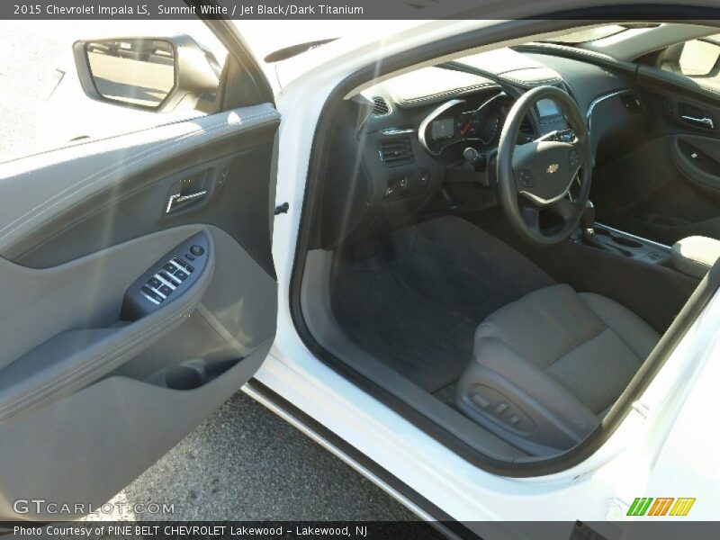 Summit White / Jet Black/Dark Titanium 2015 Chevrolet Impala LS