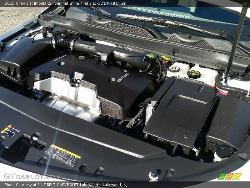 Summit White / Jet Black/Dark Titanium 2015 Chevrolet Impala LS