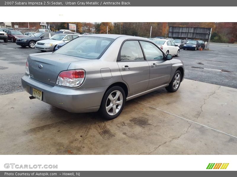 Urban Gray Metallic / Anthracite Black 2007 Subaru Impreza 2.5i Sedan