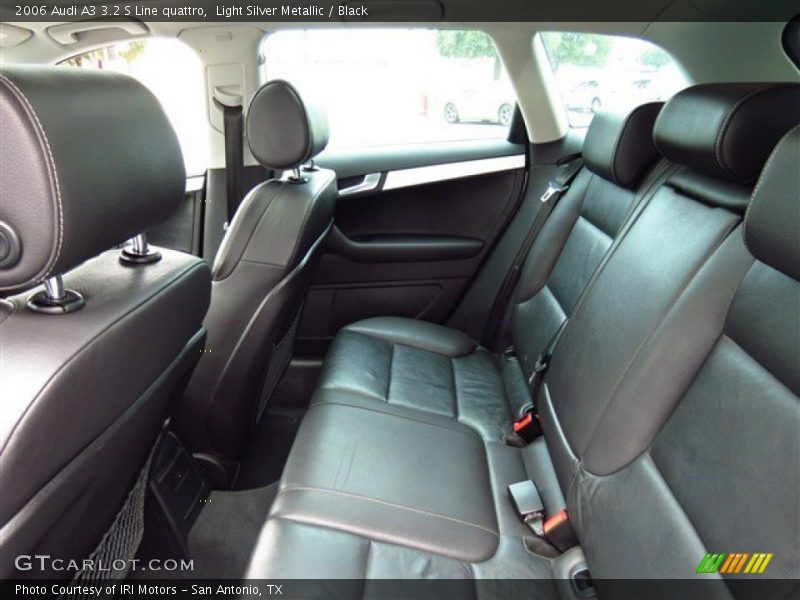 Light Silver Metallic / Black 2006 Audi A3 3.2 S Line quattro
