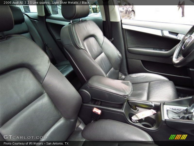 Light Silver Metallic / Black 2006 Audi A3 3.2 S Line quattro